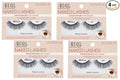 Ardell Naked Lashes Natural 427 with Invisiband – Lightweight, Natural-Looking False Eyelashes, Soft & Reusable Strip, 4 Pairs