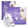 Deep Collagen Overnight Face Mask | Hydrating Anti Aging Gel Mask for Fine Lines Wrinkles & Firming | Pore Tightening Moisturizing Facial Treatment for All Skin Types