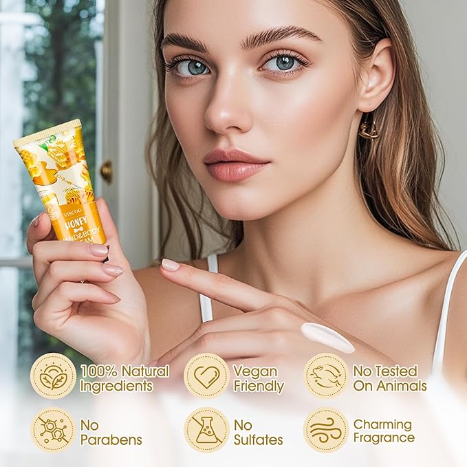 VISCOO 84 Pack Hand Cream Gifts Set for Women, Teacher Appreciation Gift / Graduation Gifts, Moisturizing Mini Hand Lotion Travel Size for Dry Cracked Hands, Birthday Gift
