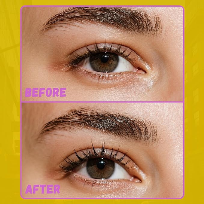 Colossal Bubble Mascara - Air Volume & Curl Formula for Lashes, Clump-Proof & Long-Lasting, Enhances Natural Look with Curl Boost Lash (#01 Black)