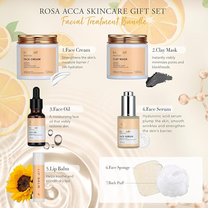 Mothers Day Gift, 30 pcs Hydrating Skin Care Set for Women & Men, Self Care Pamper Set, Birthday, Home Spa Gift Baskets, Bath & Body Gift Basket Set, Christmas, Anniversary, Birthday, Mom, Wife