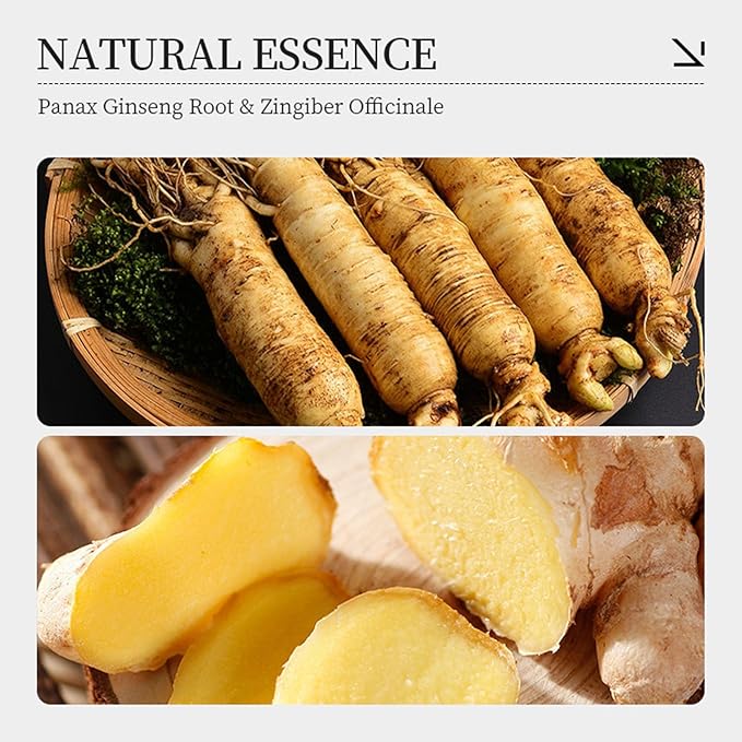 Kormesic 5% Minoxidil With Biotin Shampoo And Conditioner,Shampoo&Conditioner&Scalp Serum&Massage Cream,With Panax Ginseng Root & Zingiber Natural Essence For Women Men Hair Growth ﻿ (Scalp Serum)