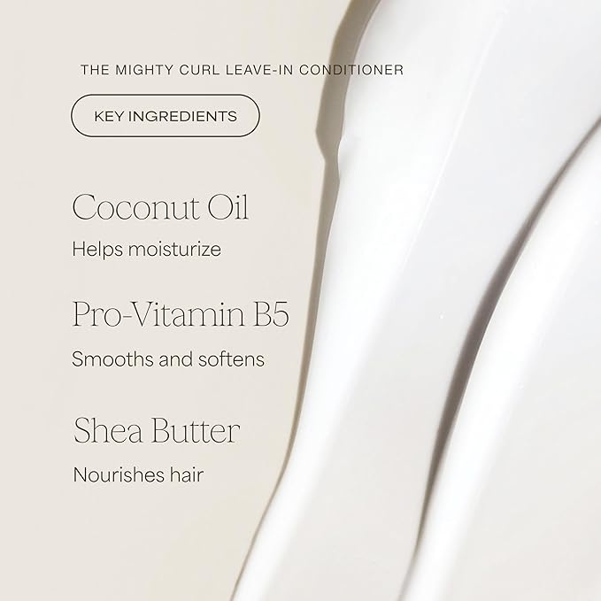 Raw Sugar Leave In Conditioner Duo, The Multi Miracle Hair Mist & The Mighty Curl Cream (2 Products) Heat Protectant, Hydration and Frizz Control for All Hair Types, A Conditioning Haircare Bundle