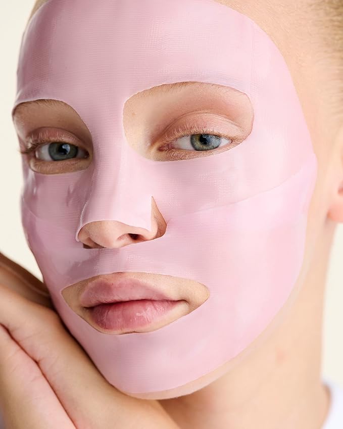 LOOPS Beauty Bridgerton™ NETFLIX Enduring Romance Set -The Best Hydrogel Korean Face Masks for Every Skin Moment Face Mask -2 Hydrating Masks -Dream Slleep and Double Take -All Skin Types, 2pc