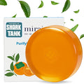 Mirai Clinical Persimmon Soap Bar for Old People Smell - Nonenal® Solution - Japanese Persimmon and Green Tea Extract - For Men and Women - Gentle on All Skin Types - Natural Body Odor Soap