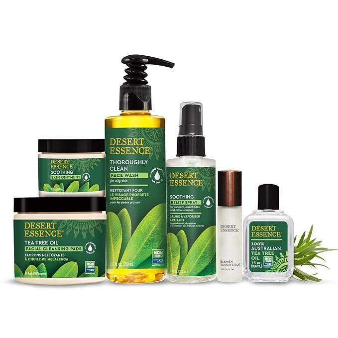 Desert Essence Tea Tree Relief Spray, 4 Ounce -- 6 per case.