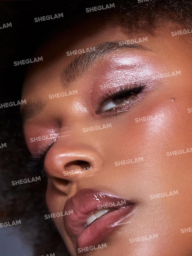 SHEGLAM Enigma Sparkly Eyeshadow Longwear Eyeshadow Single, High-Pigment Eye Shadow Compact, Smooth & Blendable Colors-Wonderous
