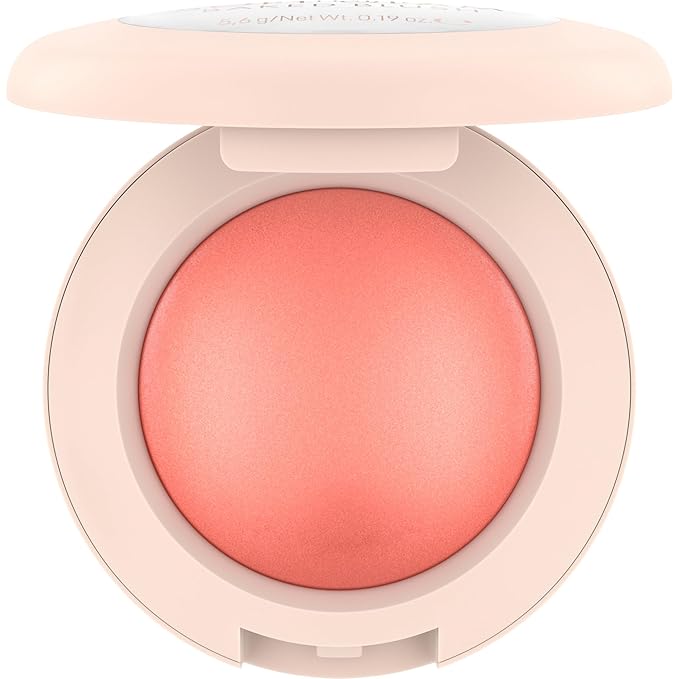 Catrice Soft Glam Baked Blush | Luminous, Lightweight Powder for Buildable Color | Vegan & Cruelty Free (030 | Cheeky Coral)
