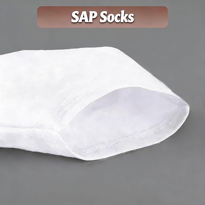 2Pair Dry Feet Healing Socks for Men and Women Lotion Moisturizing Socks Spa Overnight Absorbing for Dry Cracked Feet (Under Size 6, Count, 4.0)