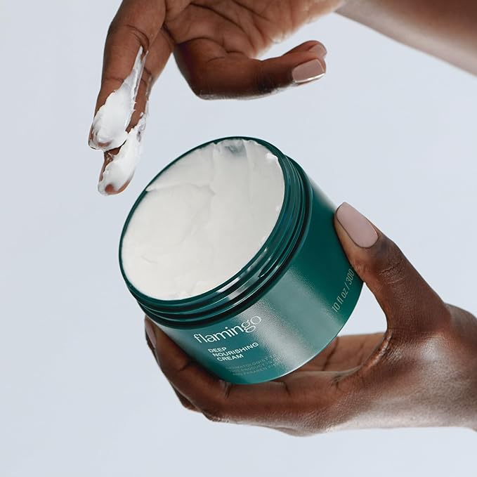 Flamingo Women's Deep Nourishing Cream 10oz (Pack of 2)
