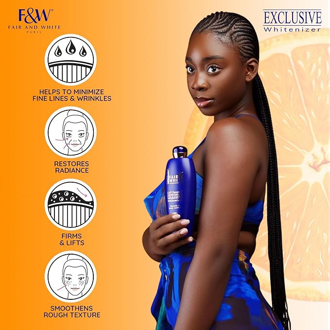 FAIR & WHITE Exclusive Body Lotion with Pure Vitamin C, 500ml / 17fl.oz