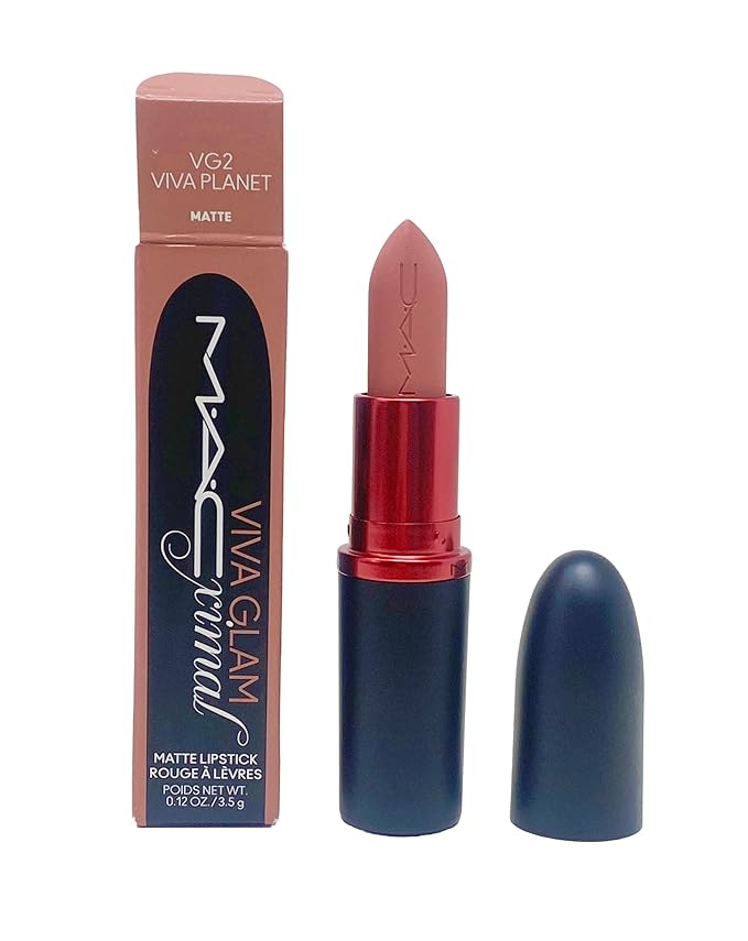 MAC Ximal Viva Glam Matte Lipstick - VG2 Viva Planet (.12 Oz / 3.5 g)