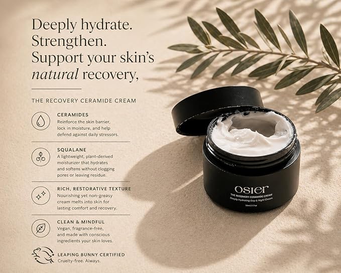 Osier The Recovery Ceramide Cream | Korean Skincare | Facial Moisturizer