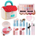 Color Nymph All In One Makeup Kit for Teen Girls Beginner with Makeup Bag, Makeup Gift Set for Teen Girls includes Eyeshadow Blush Contour Highlighter Lipgloss Mascara Eyeliner Mirror, Travel Makeup