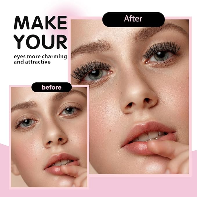Uilulu Lash Clusters D Curl Individual Lashes 0.07D 8-18 MIX 168 Eyelashes Clusters Lashes DIY Lash Extensions at Home False Lashes Wide Band Wispy Eye Lash Clusters(04, 8-18mix)