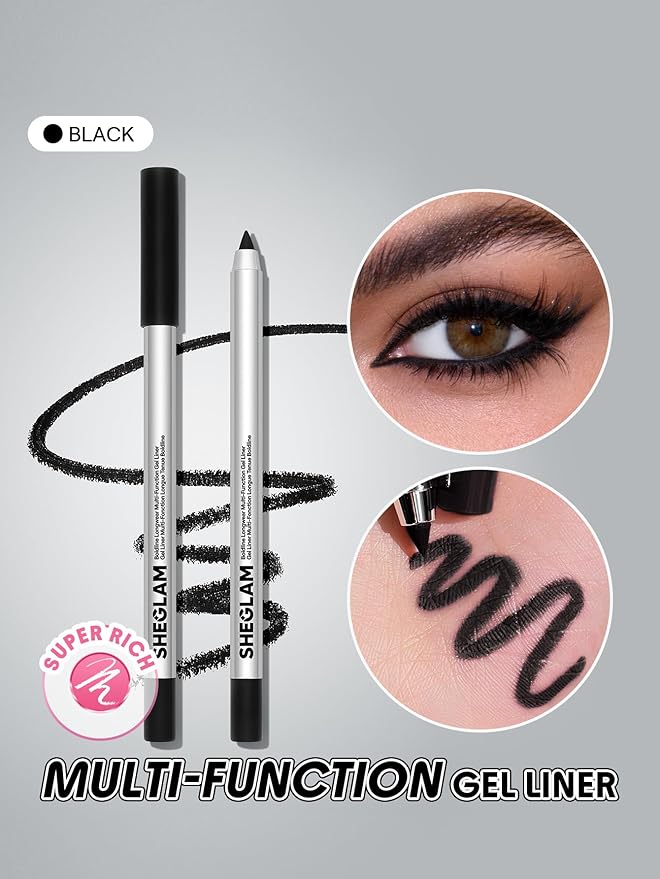 SHEGLAM Boldline Longwear Multi-Function Gel Liner-Black