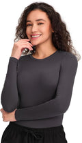 COZYFIT Scrub Undershirts Long Sleeve Women - Underscrub Comfort Tee