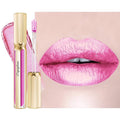 Depuplum Pink Lipsticks for Women Metallic Lipstick Long Lasting Shimmer Lip Gloss Metal Shine Glitter Waterproof Lipsticks Full Coverage Lip Color for Mother's Day,DP119 Princess
