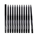 Nabi Retractable Waterproof Eyeliner Pencil – 12‑Pack Smudge‑Proof, Long‑Lasting & Hypoallergenic Professional Makeup Eyeliner for Sensitive Eyes