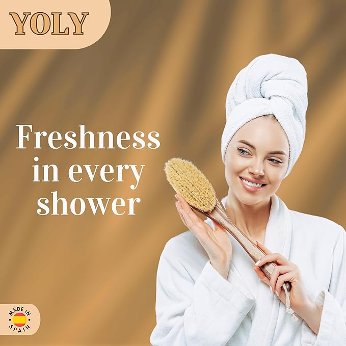 YOLY Oatmeal Body Wash - Daily Moisturizing, For Dry & Sensitive Skin, Refreshing & Rejuvenating, 25.3 Fl Oz (Pack of 4)