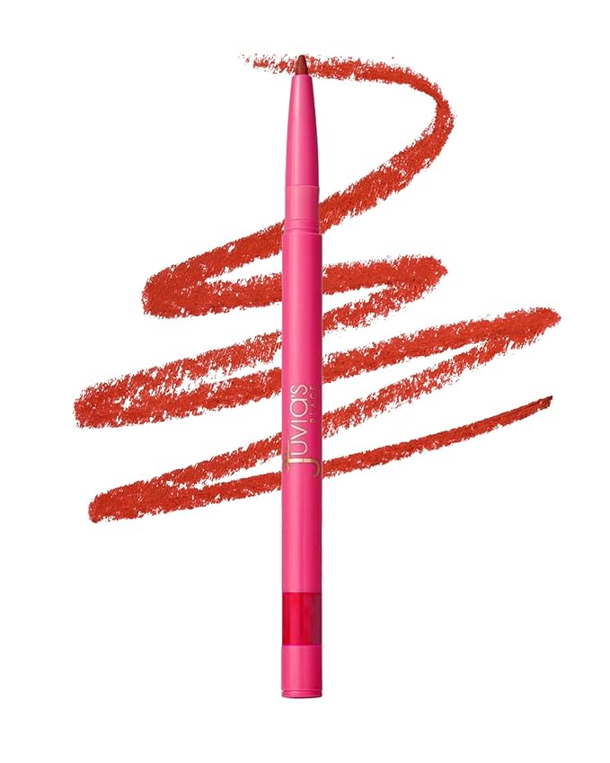 Juvia's Place Coffee Shop Luxe Lip Liner: Ruby - Colorstay Matte Finish Lip Pencil, Makeup for Natural Long Lasting Beauty and Sensational Wear, Lip Stain Kiss Proof Cometics