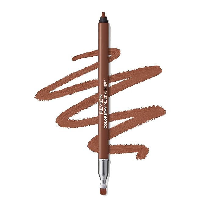 Revlon ColorStay Multi-Liner, Creamy Formula, Multiuse For Lips, Eyes & Face, Precision Brush for Easy Blending, 006 Dynamic Doer
