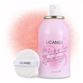 UCANBE Blush Spray with Puff, Hydrating Liquid Blush Mist for Cheeks - Soft Pigmented Buildable Blendable Breathable Blush, Healthy Dewy Glow Finish, Talc-Free, 02 Strawberry (1.16 oz)