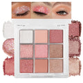 9 Color Eyeshadow Palette Makeup, Neutral Nude Matte Eye shadow & Shimmer Eyeshadow,Long Lasting Waterproof Eye shadow Makeup Palette for Women 05#