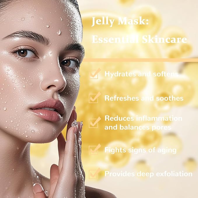 Hydro Jelly Masks for Facials, Jelly Mask Powder, Esthemax Hydro Jelly Mask, Moisturizing& Hydrating 23 Fl Oz (Collagen)