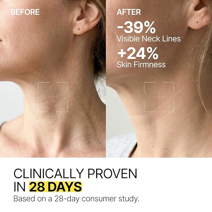 Z:SEA Neck Firming Cream with Roller, Tightening and Lifting Neck & Chest Cream for Crepey Skin, Anti Aging Wrinkle Moisturizer, 3.52 Oz (2 Pack)