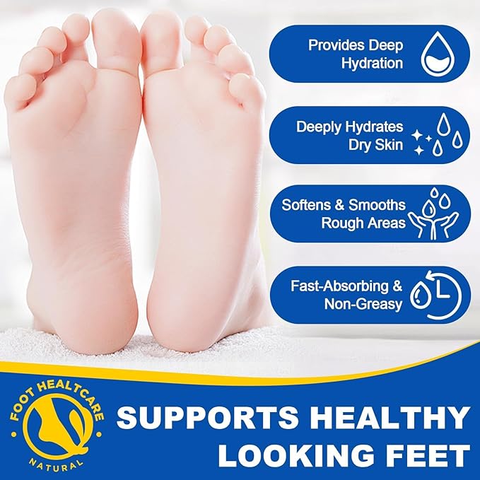 60% Urea with 2% Salicylic Acid Urea Foot Care Stick, Maximum Strength Callus Remover & Cracked Heel Repair Balm, Non-Greasy Foot Moisturizer for Dry Skin 1.41 Oz (1pcs)