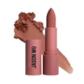 Jason Wu Beauty Hot Fluff Modern Matte Lipstick - 3-in-1 Lipstick, Blush, Shadow, 3.8g 0.134oz (Nutmeg Spice, 3.8g)