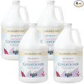 Ginger Lily Farms Botanicals Moisturizing Conditioner for Dry Hair, 100% Vegan & Cruelty-Free, Fragrance Free, 1 Gallon Refill (Pack of 4)