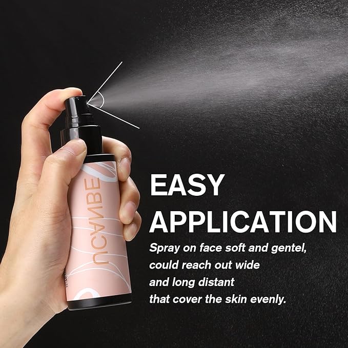 UCANBE Ultra Matte Makeup Setting Spray for Oily Skin, Long Lasting Finishing Spray for Face Make Up, Weightless Mattifying Setting Mist, 3.38 Fl.oz