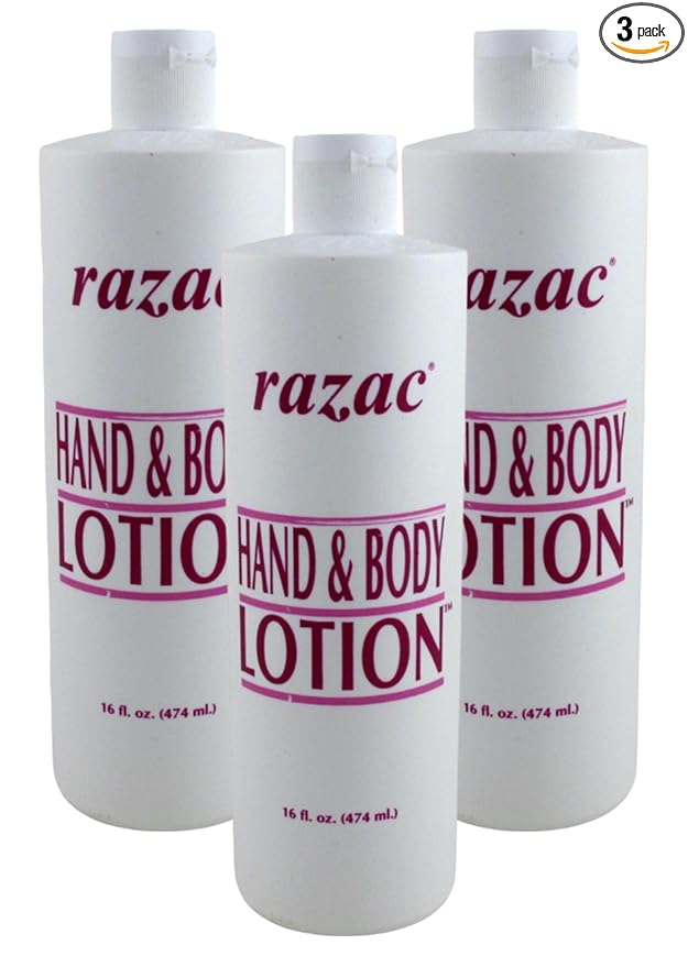 Razac Hand & Body Lotion 16oz (3 Pack)