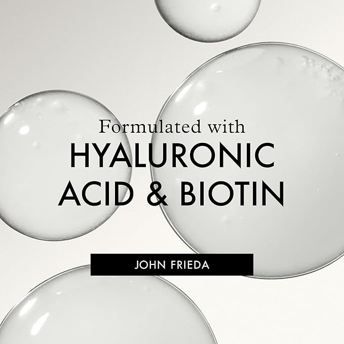John Frieda ULTRAfiller+ Thickening Shampoo for Thinning & Fine Hair, Volumizing Shampoo with Biotin & Hyaluronic Acid, 8.3 fl oz