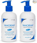 Vanicream Liquid Cleanser - 8 fl oz – Unscented, Gluten-Free Formula for Sensitive Skin (Pack of 2)