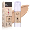 Moisturizing Foundation with 1% Hyaluronic acid, Deep Hydration & High Coverage Serum Foundation for A Smooth & Satin Finish, 206 Medium