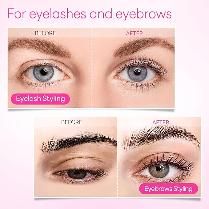 Lash Lift Glue Balm Eyelash Lifting Perm Peach Strong Hold Lash&Brow Perm Glue Balm Brow Adhesive Powerful Sticky Brow Lamination 0.35Oz/10G