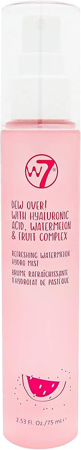W7 Dew Over! Hydrating Face Mist - Soothing and Refreshing Face Spray for Sensitive Skin