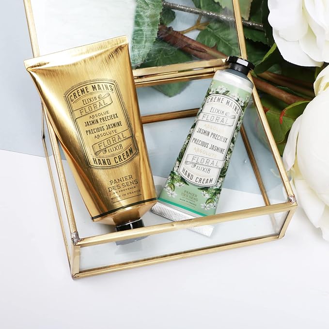 Panier des Sens – White Jasmine Hand Cream – Moisturizing Hand Lotion for Dry Skin – Premium French Hand Cream, Softening Care for Women, 97% Natural Ingredients, 2.5 Fl Oz