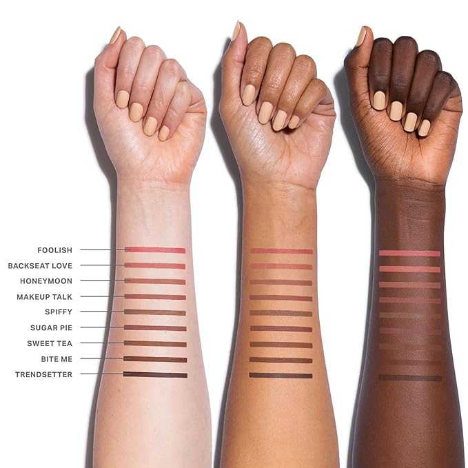 Morphe Color Pencil Bundle - Cream Lip Liner Pencil with a Zero-Tugging Formula - Effortlessly Lines, Defines & Shapes Lips - Sweet Tea (2 Count)
