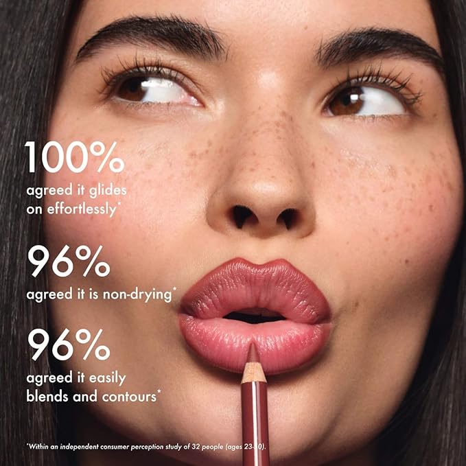 Summer Fridays SoftLine Lip Liner Pencil - Creamy, Long-Lasting Matte Lip Pencil for Sculpted Definition - Skin Care Infused Makeup with Hyaluronic Filling Spheres + Jojoba Oil - Pecan (1.02 g)