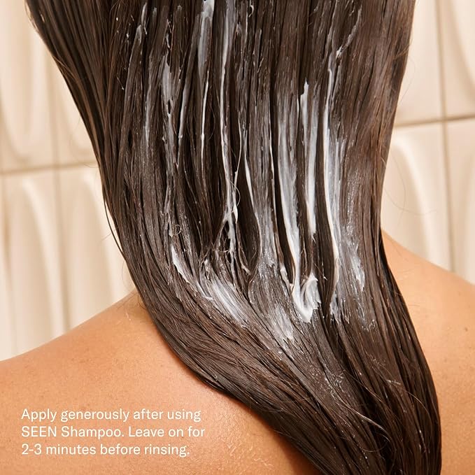 SEEN Conditioner Eco-Refill, Fragrance Free - Non-Comedogenic Hair Conditioner- Dermatologist-Developed - Safe for Sensitive, Eczema & Acne Prone Skin