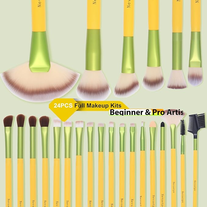 Makeup Brushes, Quality Make Up Brushes 28Pcs Makeup Brushes Set Professional, Beginner Make-up Sets With Case, Soft Brush Kits Sponges Masks Spatula,Travel-Friendly Women Girls Gift Sets