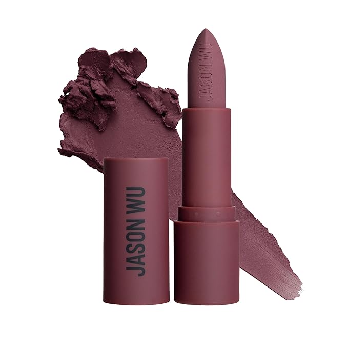 Jason Wu Beauty Hot Fluff Modern Matte Lipstick - 3-in-1 Lipstick, Blush, Shadow, 3.8g 0.134oz (Danish, 3.8g)