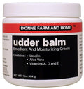 Dionne Farm and Home Udder Balm – Made in USA – Lanolin Healing Skin Care Cream for Dry, Cracked Hands – Non-Greasy Working Hands Cream & Body Moisturizer for Dry Skin Relief, 16 Fl Oz Jar
