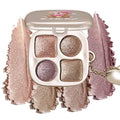 Mivota Professional Eyeshadow Palette, Nude Taupe and Brown Neutral Shades, Velvety Matte and Satin Shimmer Finishes, High Pigment Blendable Colors, Waterproof Long-Lasting Eye Palette, 06, 4 Colors