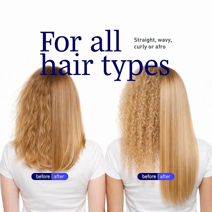 Platinum Blond, Botox Hair Treatment- Straightening, Anti-Frizz, Botox Capilar Para El Cabello- Neutralize yellow tones -Queratina para Alisar el Cabello, Cirugia Capilar para el Cabello (1kg/35.3 oz)