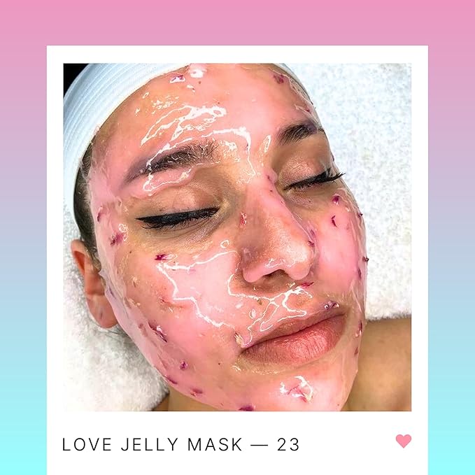 BRÜUN Jelly Mask Bundle of 24 Different Treatment Flavors - Spa Set of Rubber Peel off 30 Masks for Teenagers, Men and Women